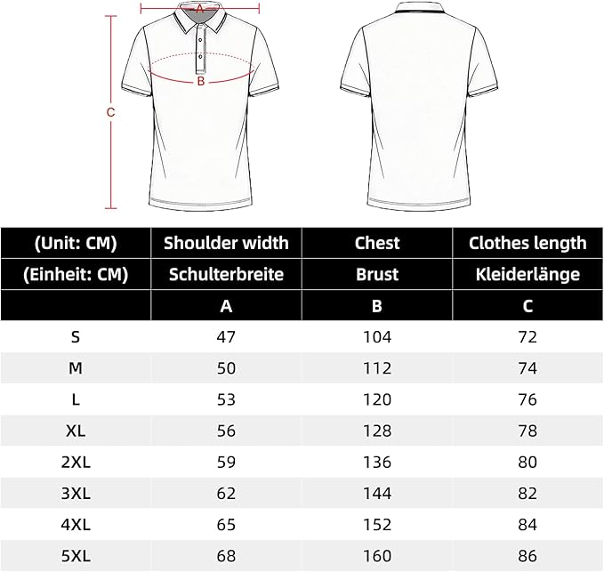 WORK IDEA Men's Hi-Vis Polo Shirt, Reflective Work Polo Shirt