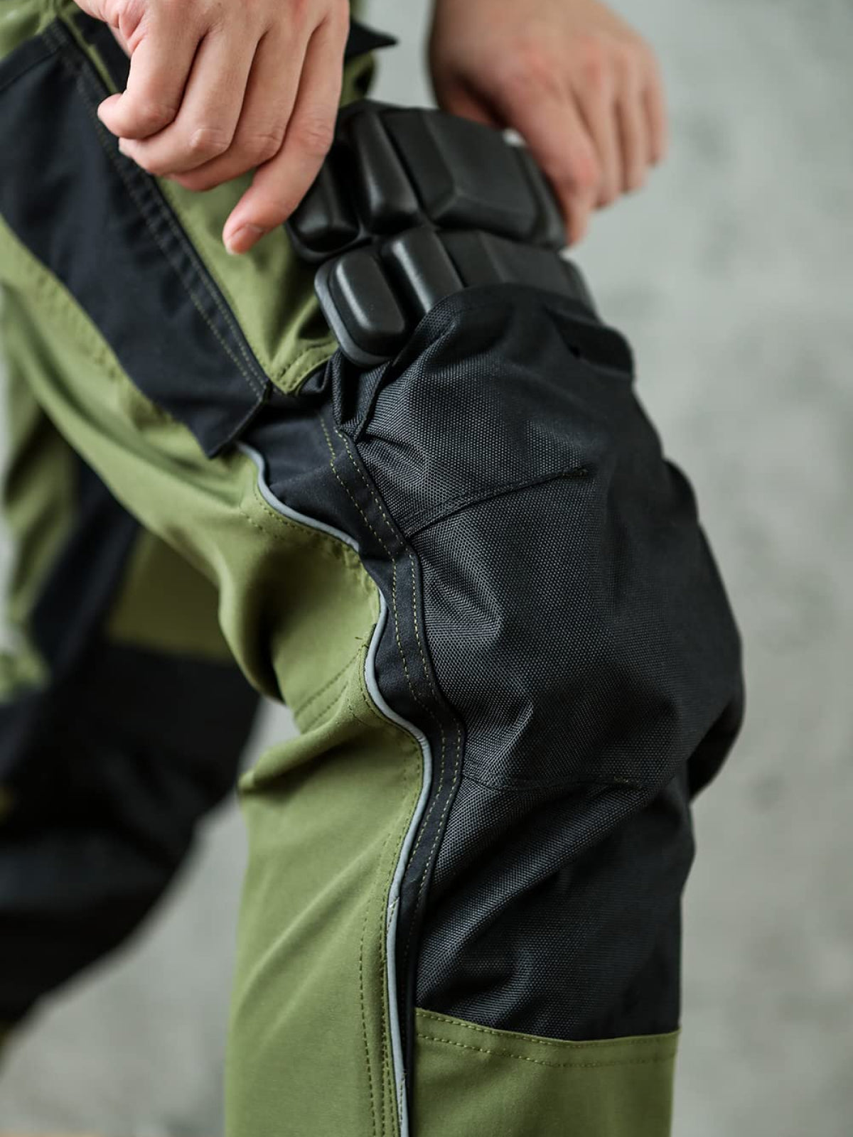 WORK IDEA Soft Knee Pads Work Trousers Knee Pads Certificate EN14404 Type 2 Parquet Gardening Flexible Knee Pads 2 Pairs