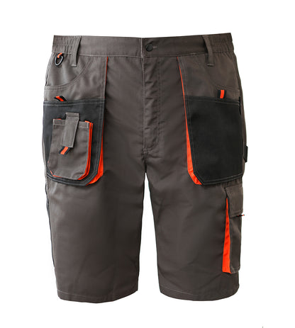 WORK IDEA Short Men's Work Shorts Multi Pocket Men's Cargo Trousers for Summer