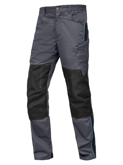 WORK IDEA Men's Stretch Work Trousers with Multiple Pockets and Tool Pockets