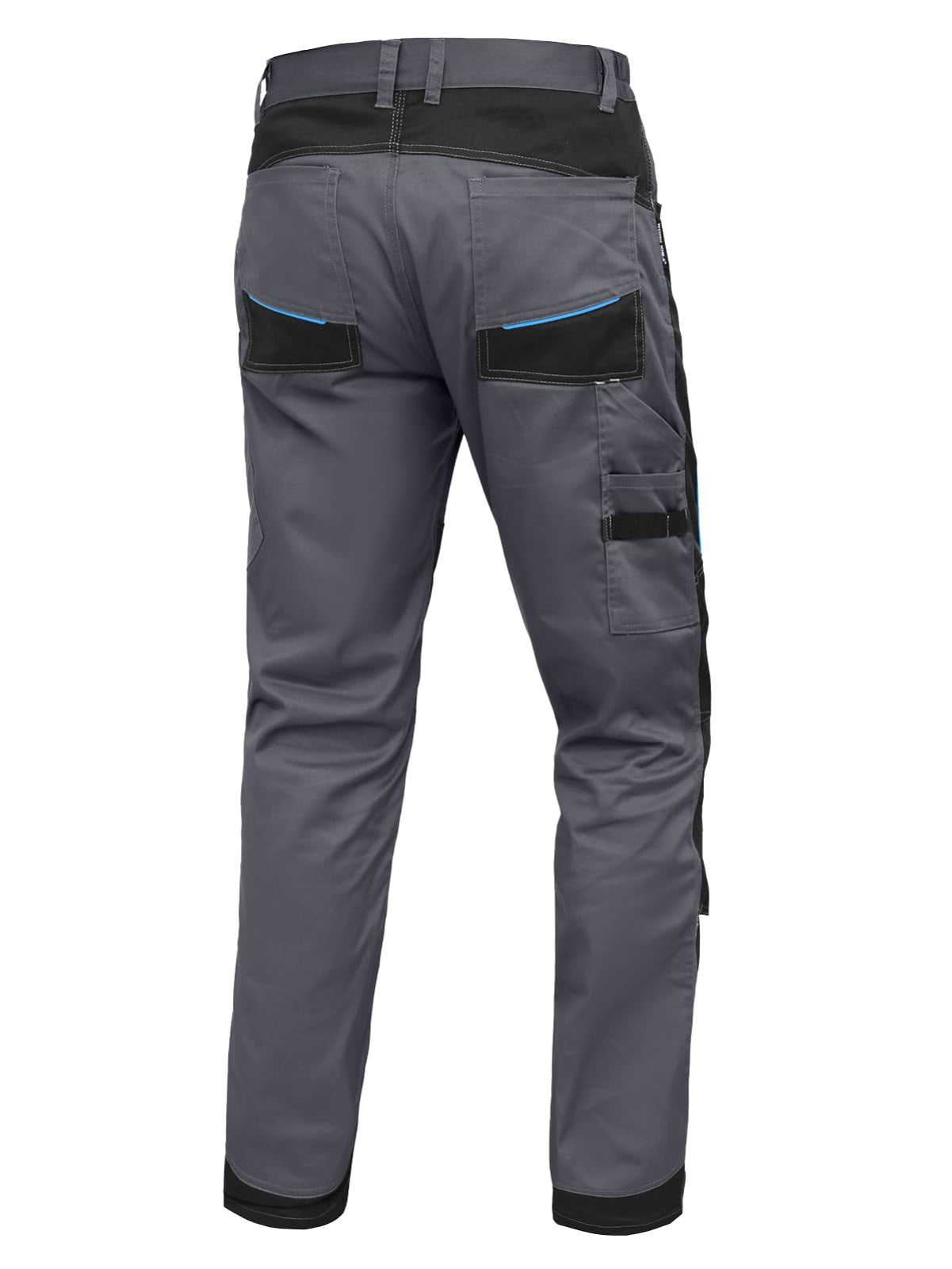 WORK IDEA Men's Stretch Work Trousers with Multiple Pockets and Tool Pockets