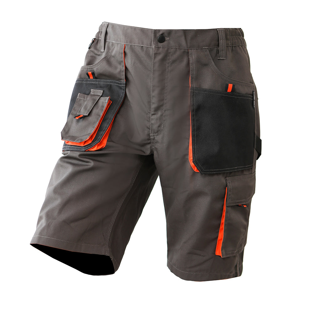WORK IDEA Short Men's Work Shorts Multi Pocket Men's Cargo Trousers for Summer