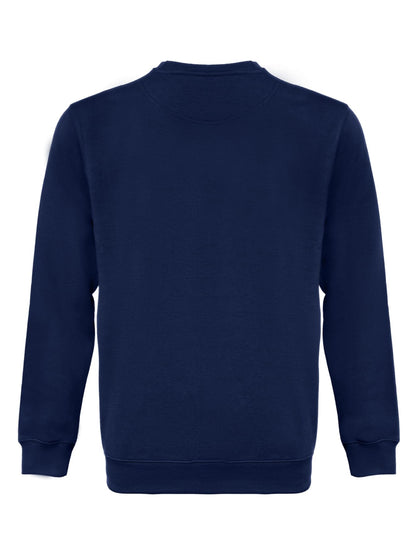 WORK IDEA Men's Crewneck Sweatshirt Work Wear Pullover Men's Basic Work Jumper
