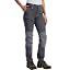 WORK IDEA Women's Work Trousers Workwear Stretch Slim Fit Waterproof Breathable Outdoor Hiking Trousers for Work Trekking Mountaineering