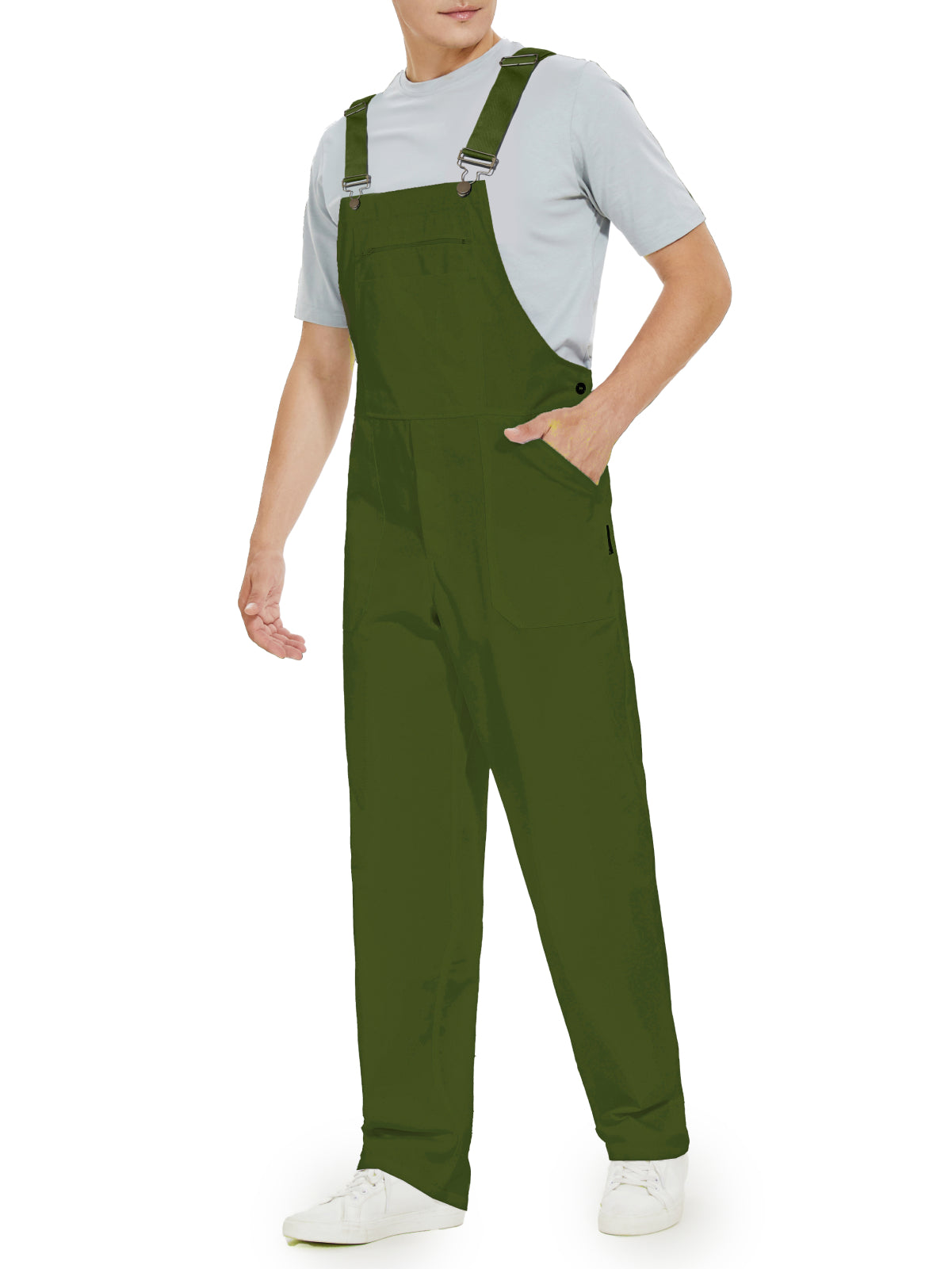 OVERALLS DE TRABAJO PARA HOMBRE WORK IDEA ROPA DE TRABAJO MODA MONO LIGERO CON BOLSILLOS