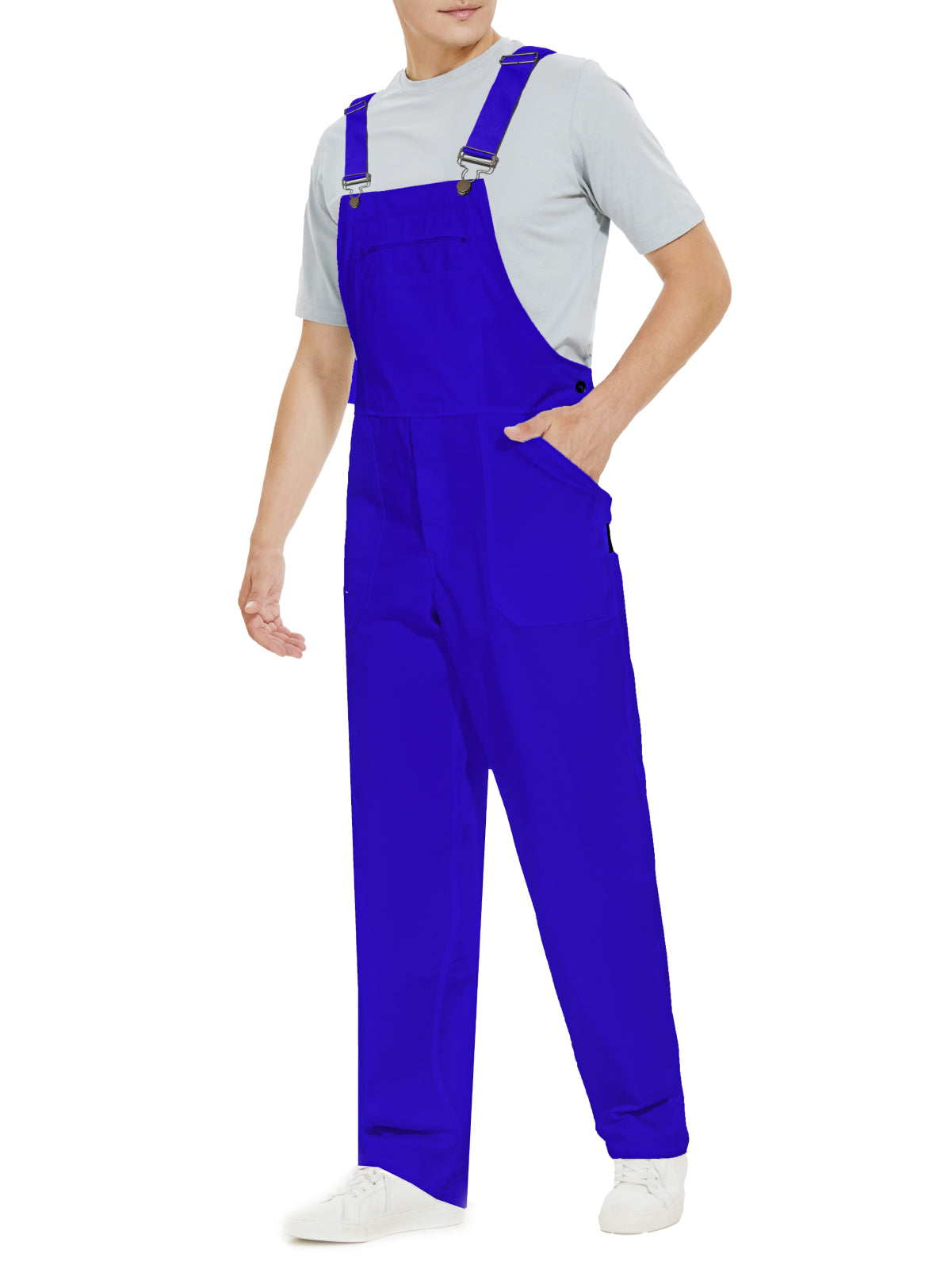 OVERALLS DE TRABAJO PARA HOMBRE WORK IDEA ROPA DE TRABAJO MODA MONO LIGERO CON BOLSILLOS