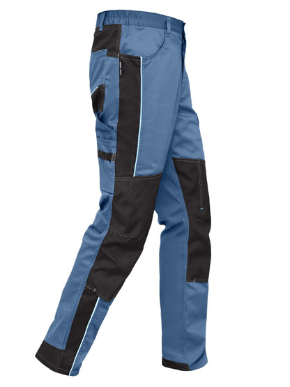 WORK IDEA Men's Stretch Work Trousers with Multiple Pockets and Tool Pockets