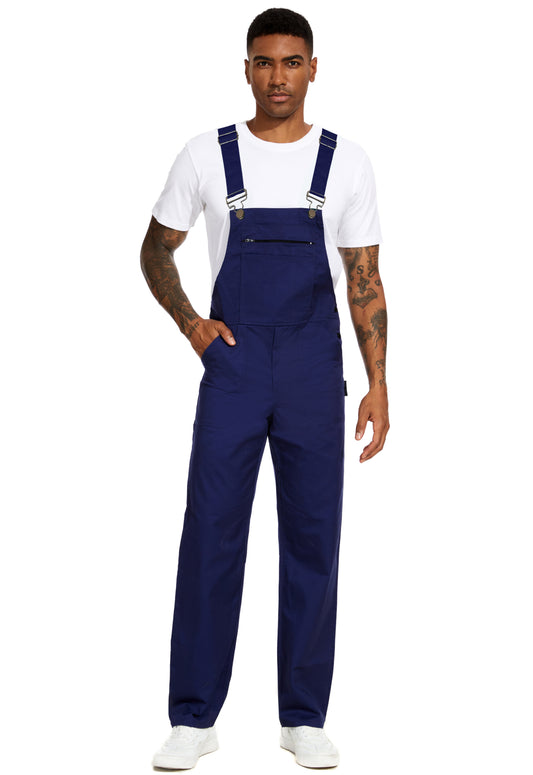 OVERALLS DE TRABAJO PARA HOMBRE WORK IDEA ROPA DE TRABAJO MODA MONO LIGERO CON BOLSILLOS