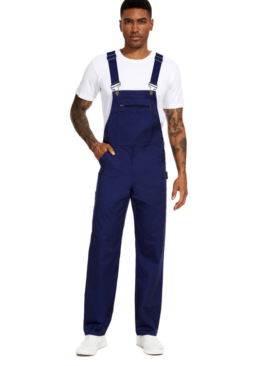 OVERALLS DE TRABAJO PARA HOMBRE WORK IDEA ROPA DE TRABAJO MODA MONO LIGERO CON BOLSILLOS