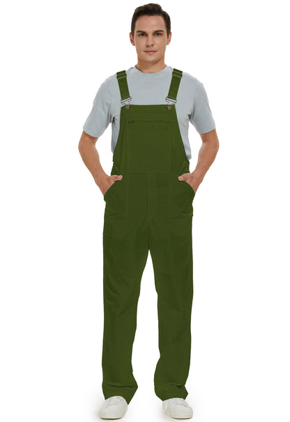 OVERALLS DE TRABAJO PARA HOMBRE WORK IDEA ROPA DE TRABAJO MODA MONO LIGERO CON BOLSILLOS
