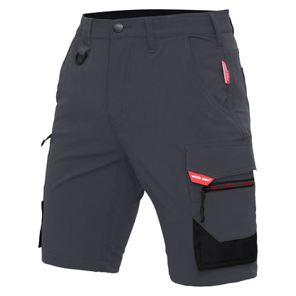 WORK IDEA Women's Slim Fit Stretch Work Shorts Durable Elegance for Highest