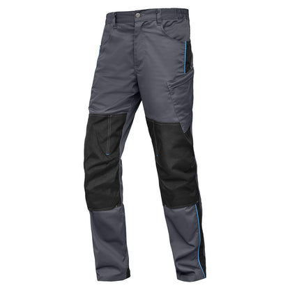 WORK IDEA Men's Stretch Work Trousers with Multiple Pockets and Tool Pockets