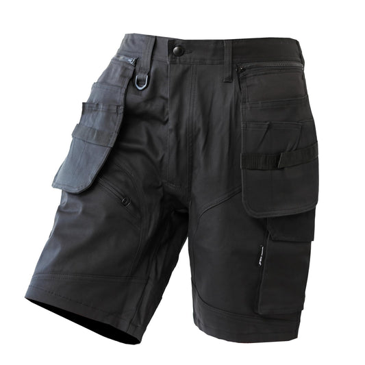 WORK IDEA Builder Work Shorts for Men - Durable Summer Combat Shorts - Multi Pocket Detachable Flight Pocket Shorts