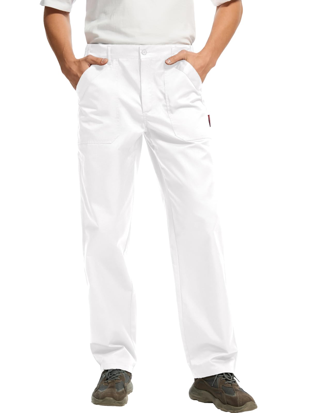 p:
Pantalones de trabajo de ajuste relajado para hombre WORK IDEA ligeros para pintor, decoración