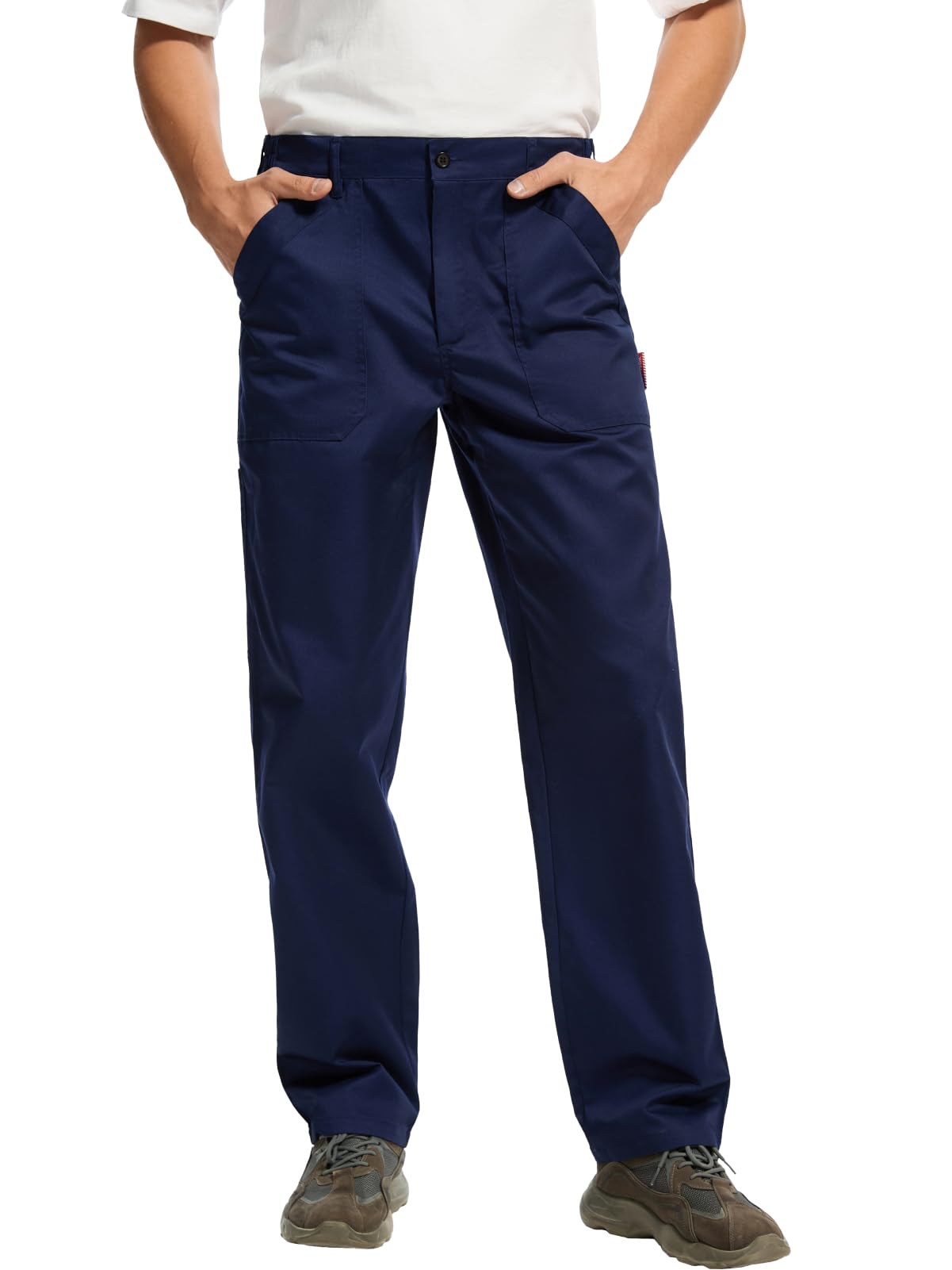 p:
Pantalones de trabajo de ajuste relajado para hombre WORK IDEA ligeros para pintor, decoración