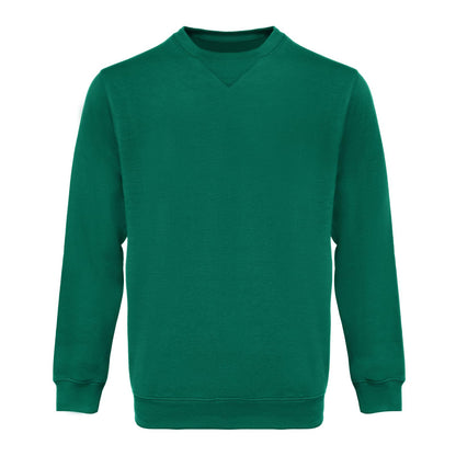 WORK IDEA Men's Crewneck Sweatshirt Work Wear Pullover Men's Basic Work Jumper