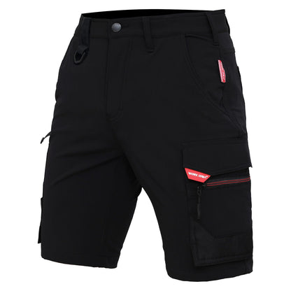 WORK IDEA Women's Slim Fit Stretch Work Shorts Durable Elegance for Highest
