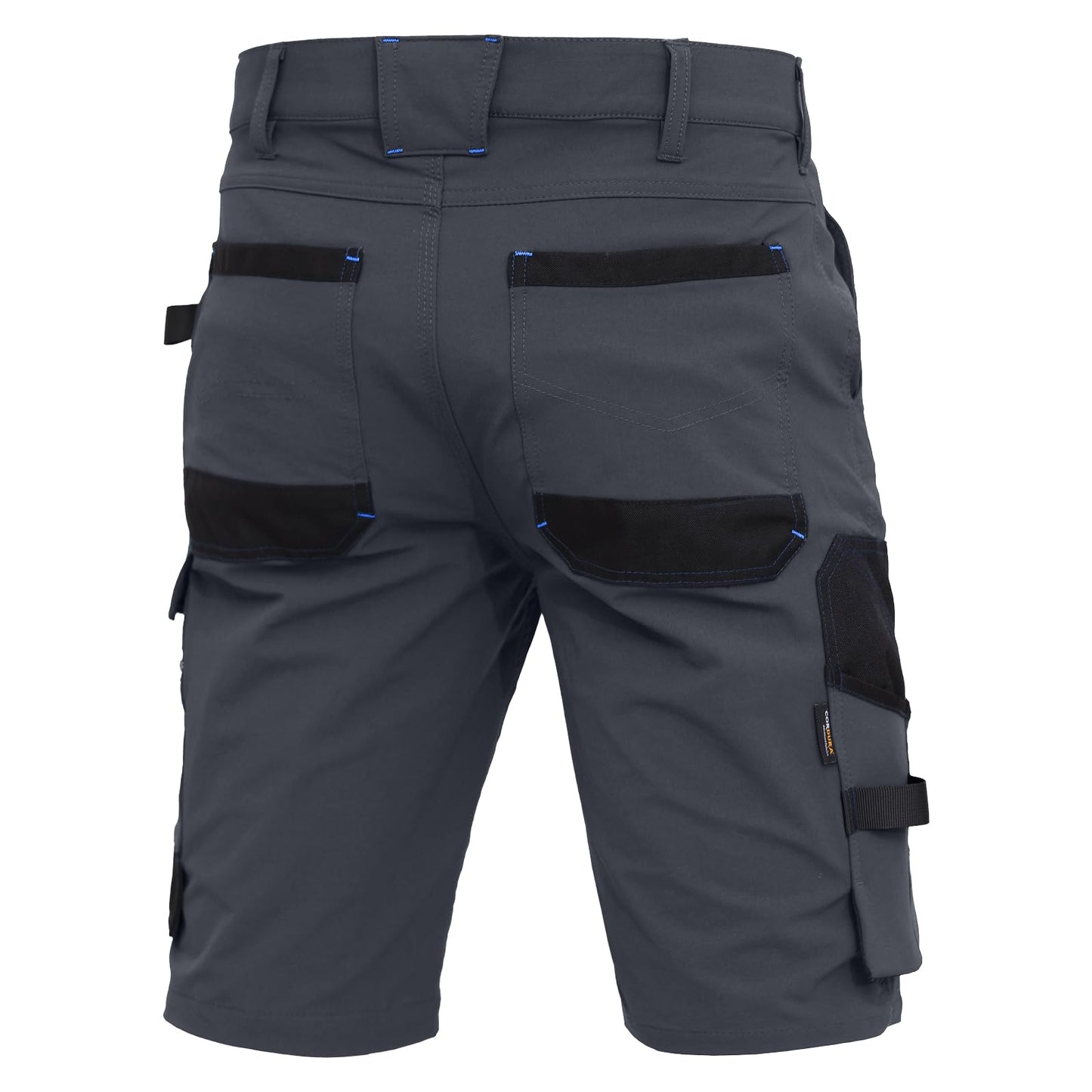 WORK IDEA Men's Slim Fit Stretch Work Shorts Durable Elegance for Highest