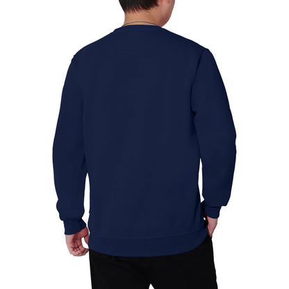 WORK IDEA Men's Crewneck Sweatshirt Work Wear Pullover Men's Basic Work Jumper
