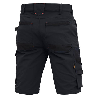 WORK IDEA Men's Slim Fit Stretch Work Shorts Durable Elegance for Highest
