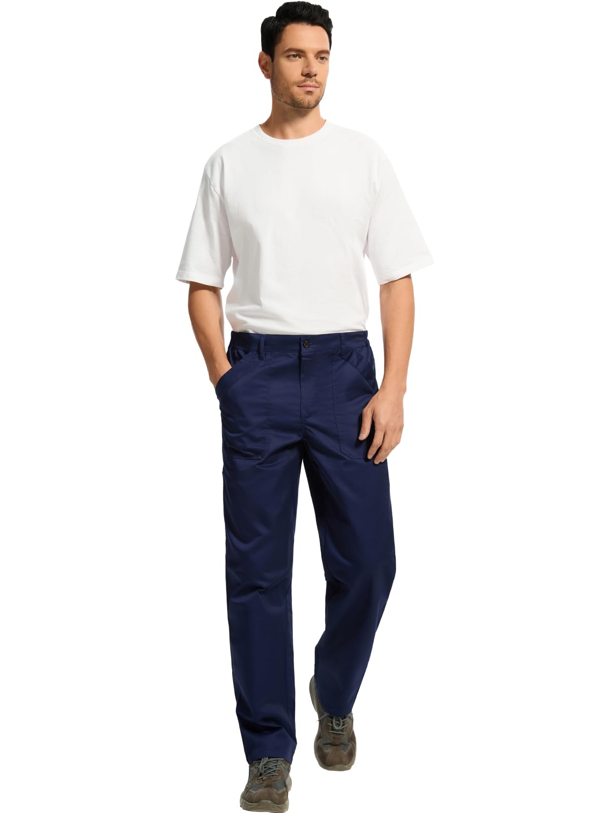 p:
Pantalones de trabajo de ajuste relajado para hombre WORK IDEA ligeros para pintor, decoración