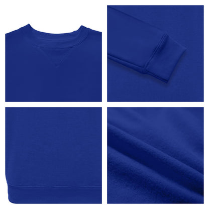 WORK IDEA Men's Crewneck Sweatshirt Work Wear Pullover Men's Basic Work Jumper